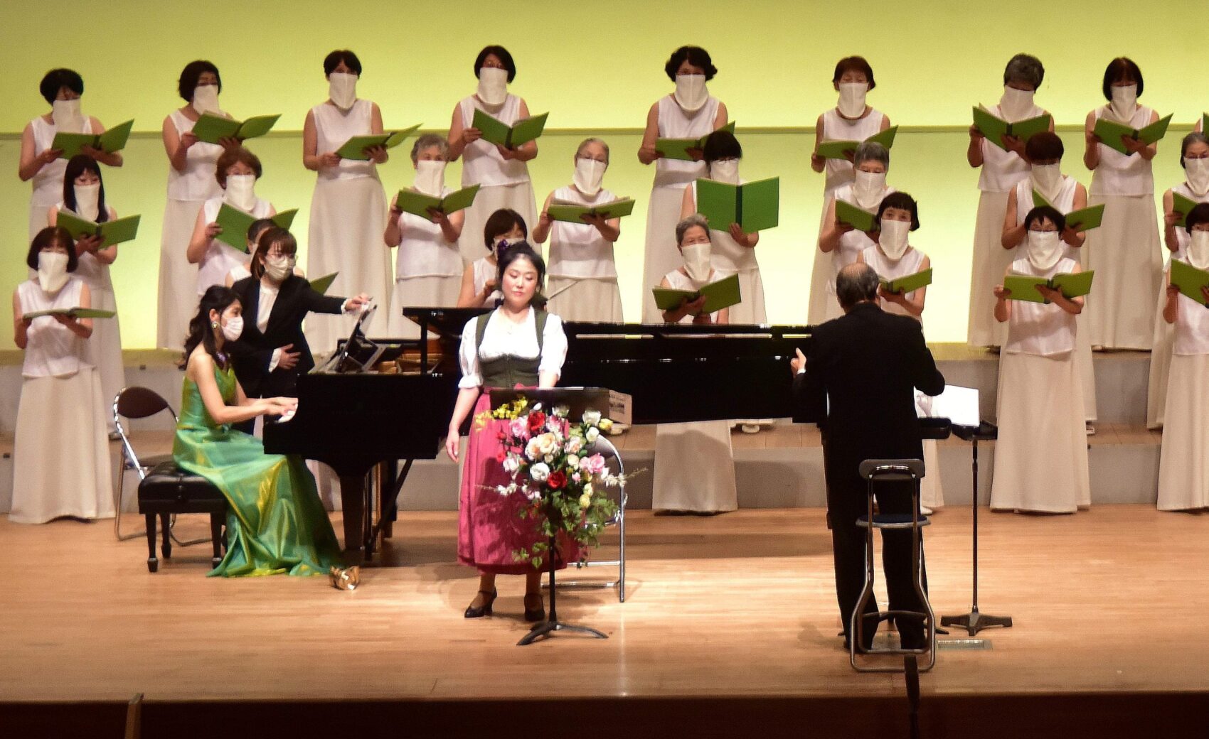 サウンドオブミュージック　55回青梅市民合唱団定期演奏会にて　ゲストソプラノ　及川睦子
