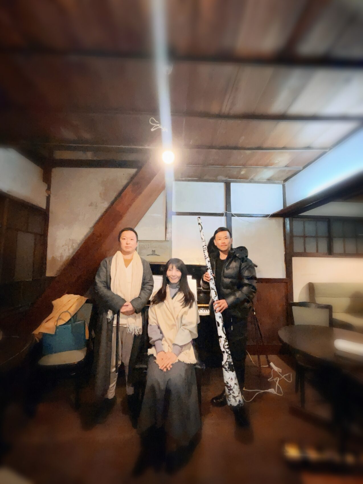 SOUL SOUNDSのメンバーNATA、藤波結花、縁樹の糸。自然と音楽を融合させるプロジェクト。