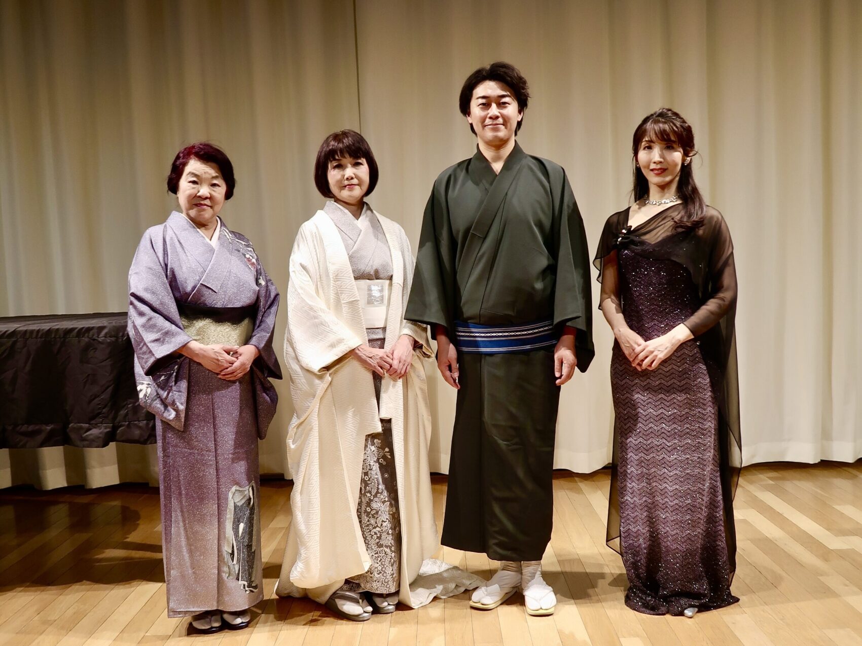 青梅市で開催された雪女イベントの様子　金山京介　鷹野恵　花柳柳優　藤波結花